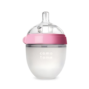 Ergonomische Babyfles van BPA-vrij Siliconen – Zacht en Veilig Drinken voor Baby's van 0-12 Maanden 0